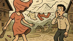 Dowcip: Wiatr halny zarzucił ci sukienkę