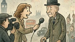 Dowcip: Reporter pyta o nowe tysiąclecie