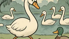 Dowcip: Po czym poznać ptasią grypę łabędzia?