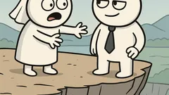 Dowcip: Małżeństwo na skraju przepaści...