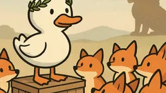 Dowcip: Kaczka rządzi, a lew siedzi…